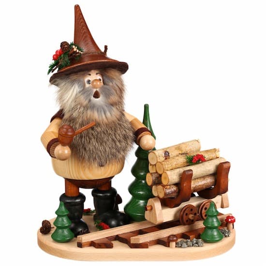 Räuchermann Erzwichtel mit Holzlore
