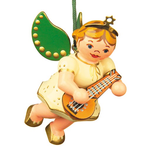 Hubrig - Baumbehang Engel mit Mandoline - Auslaufartikel