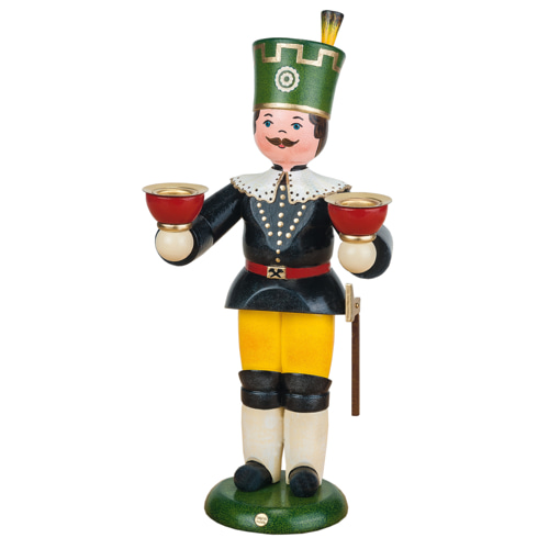 Hubrig - Bergmann mit Kerzenhalter