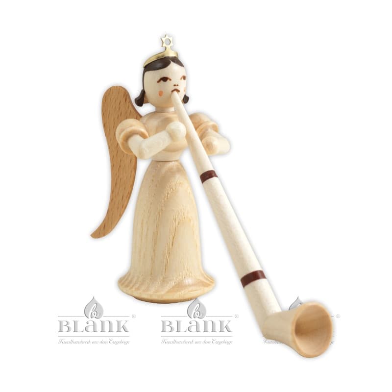 Blank - Langrockengel mit Alphorn