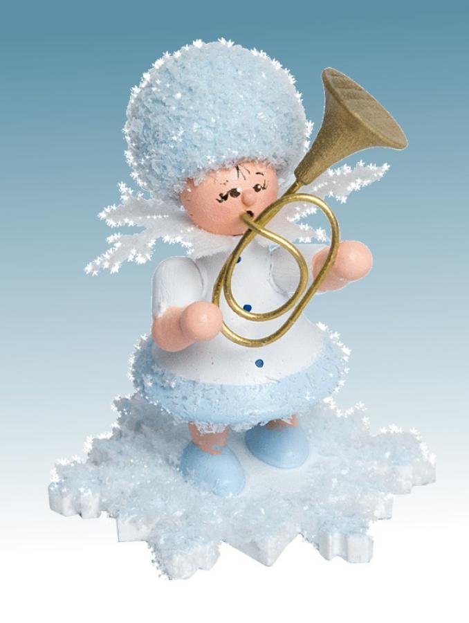 Schneeflöckchen mit Tenorhorn