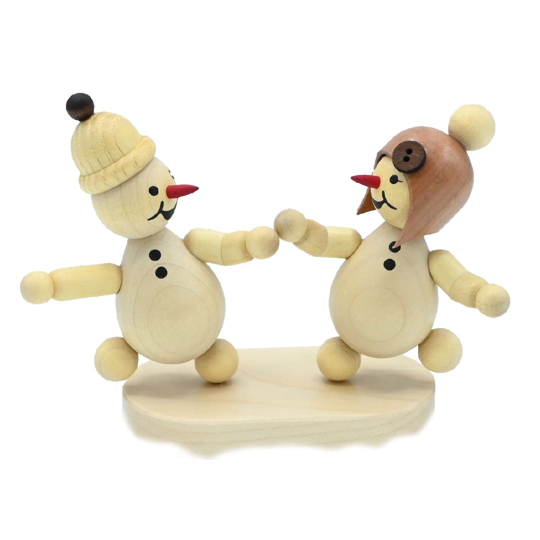 Schneemann Junior Geschwister Tanzend