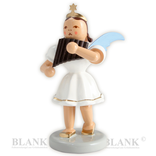 Blank - Kurzrockengel farbig mit Panflöte - Auslaufartikel