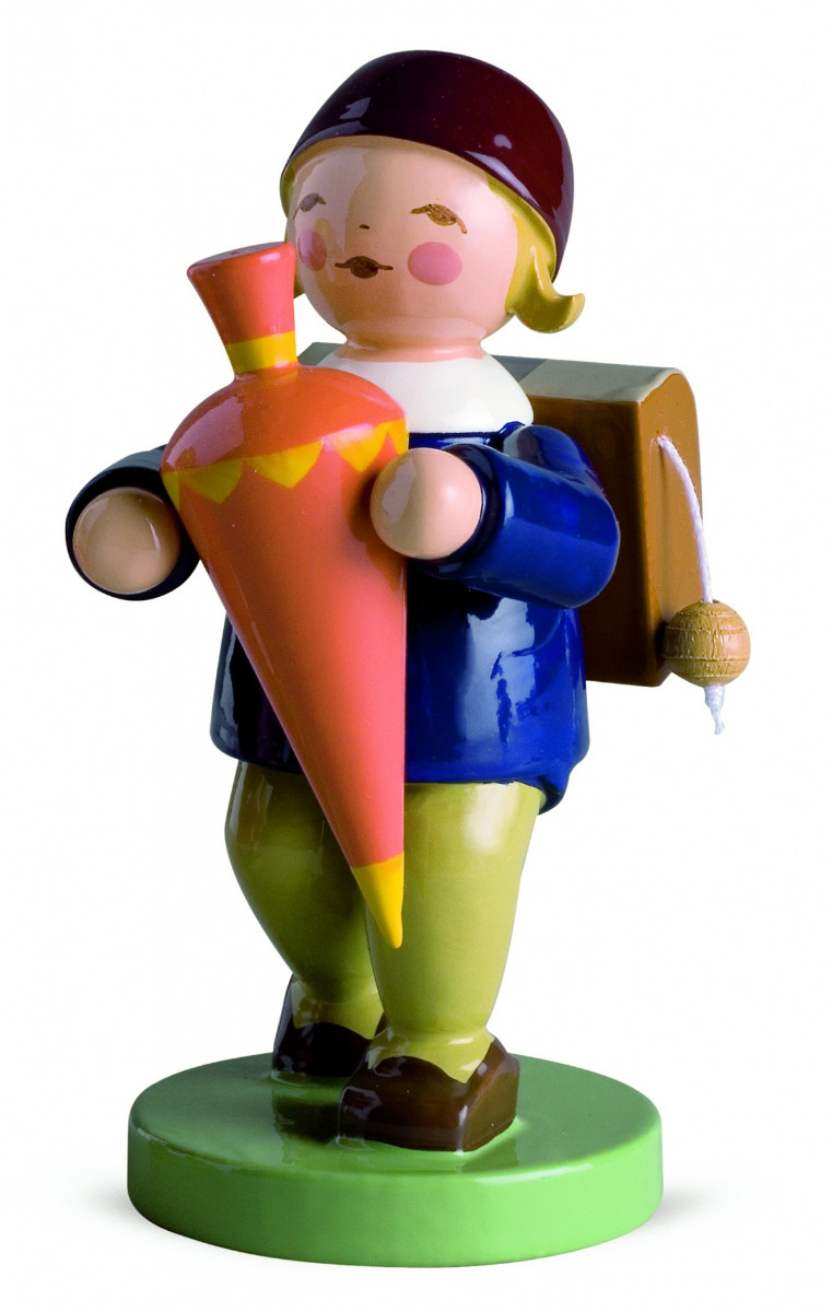 Schuljunge mit Hut