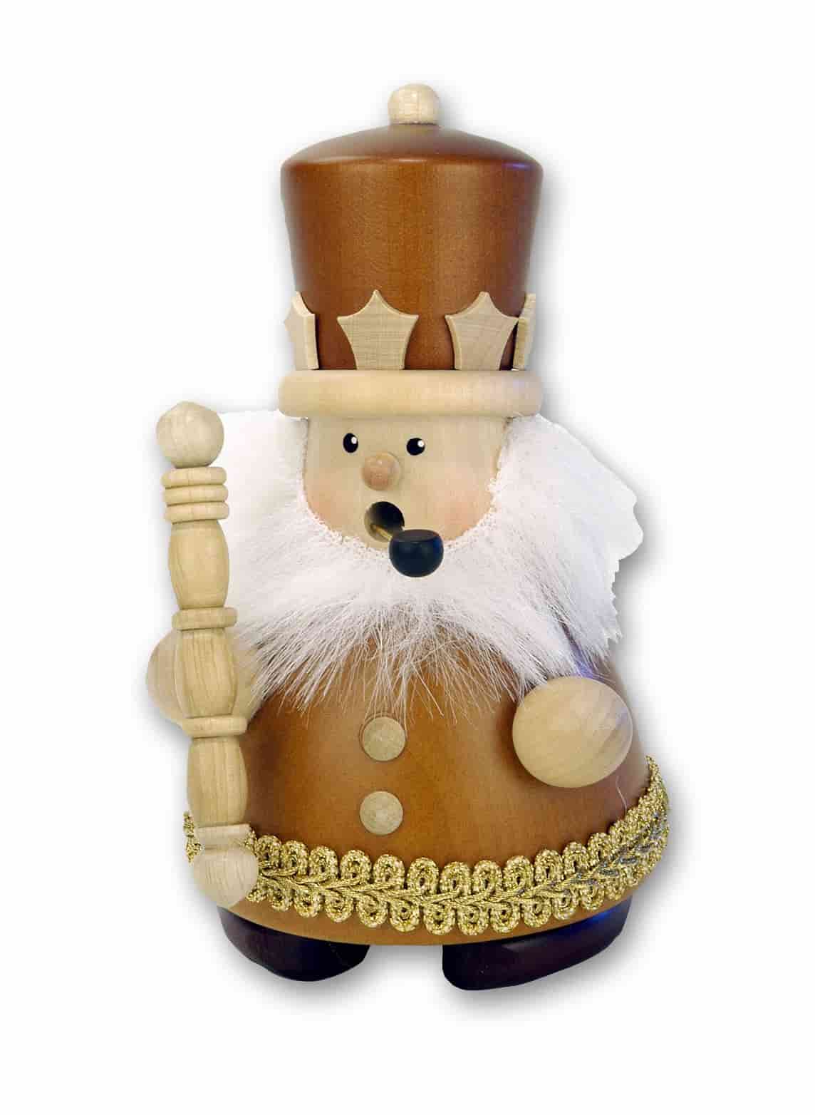 Räuchermann König natur - Auslaufartikel