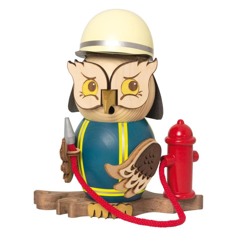 Rauchfigur Eule Feuerwehr