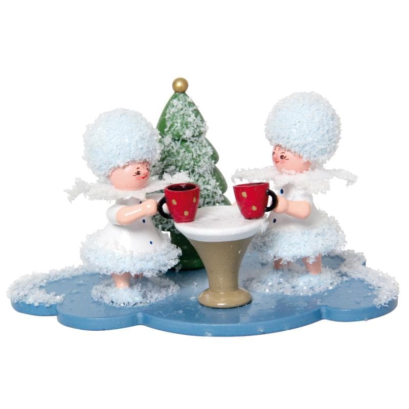 Schneeflöckchen auf Wolke Weihnachtsmarkt