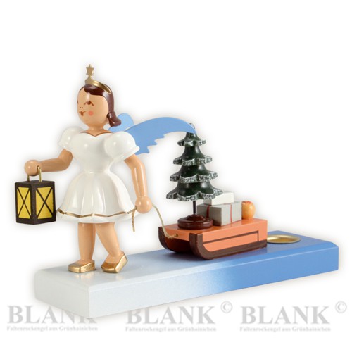 Blank - Kurzrockengel farbig mit Schlitten