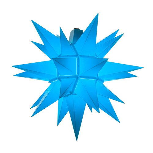 Original Herrnhuter Stern für außen ø ca. 40 cm blau (A4)