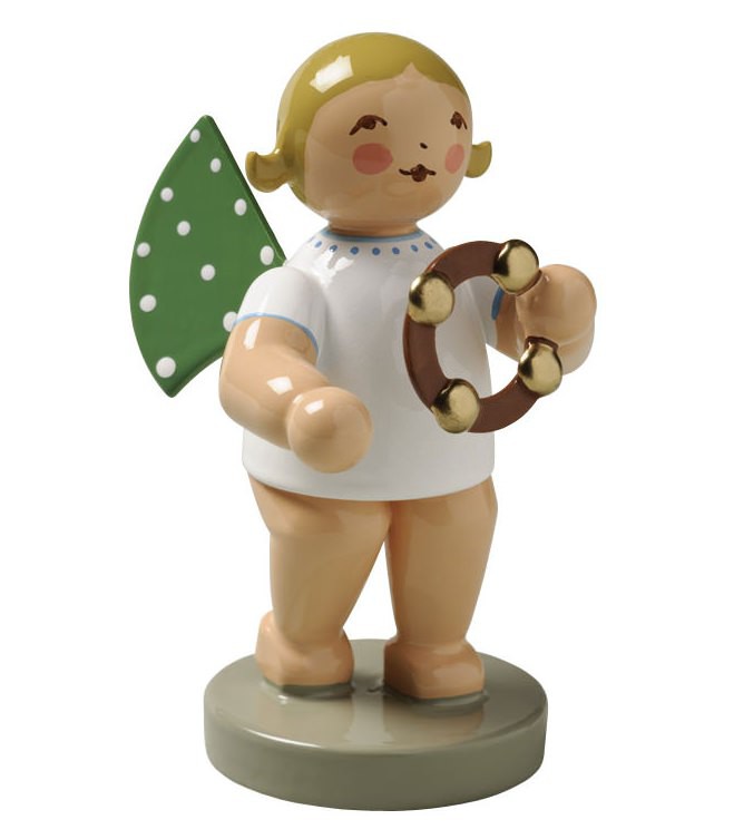 Engel mit Schellenring