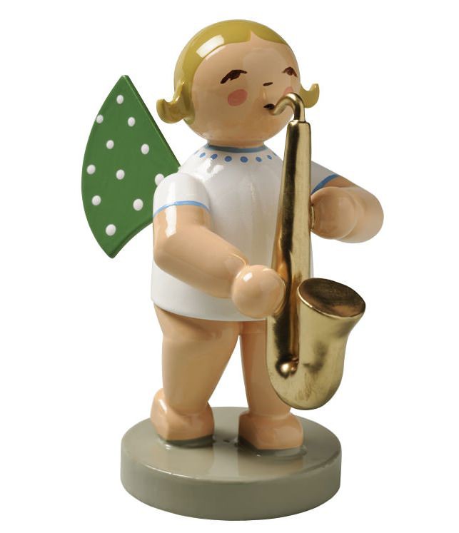 Engel mit Saxophon