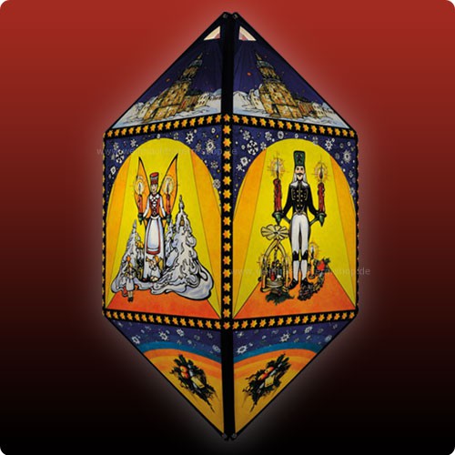 Annaberger Weihnachtslaterne "Engel & Bergmann I"