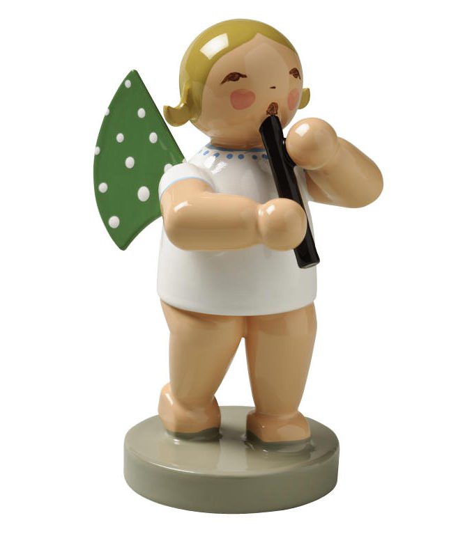 Engel mit Blockflöte