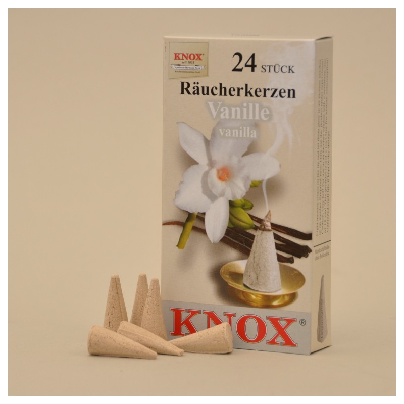 KNOX Räucherkerzen Vanille 24 St. / Pkg.