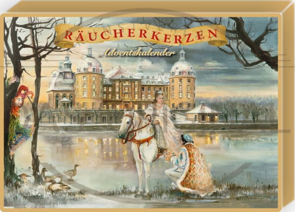 Räucherkerzen Adventskalender - Drei Haselnüsse für Aschenbrödel