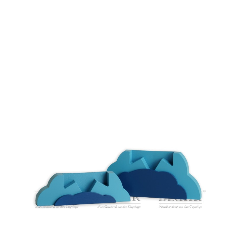 Blank - Sternhalterung für Engel im Stern, farbig