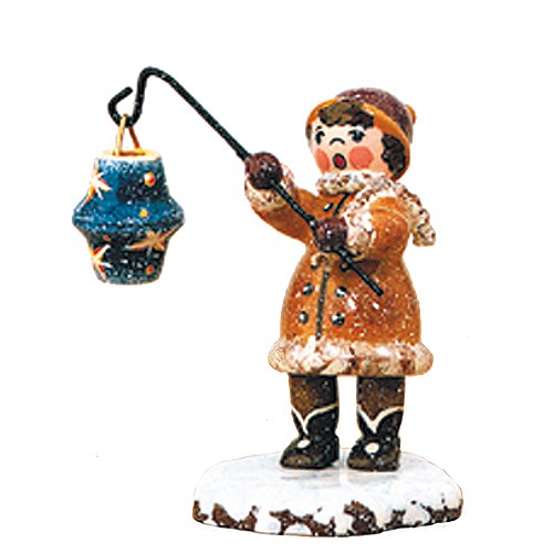 Hubrig - Winterkinder Mädchen mit Sternhimmellampion