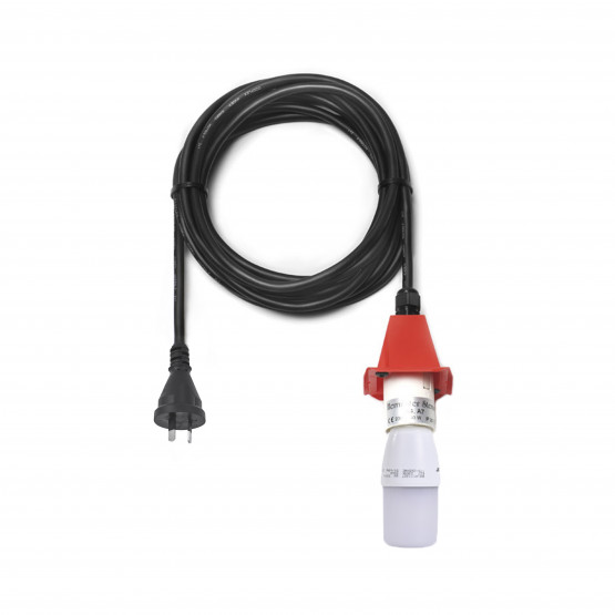 AUSLAND - 5 m Kabel für rote, weiß-rote, gelb-rote Herrnhuter Sterne aus Kunststoff (A4/A7) inkl. LED