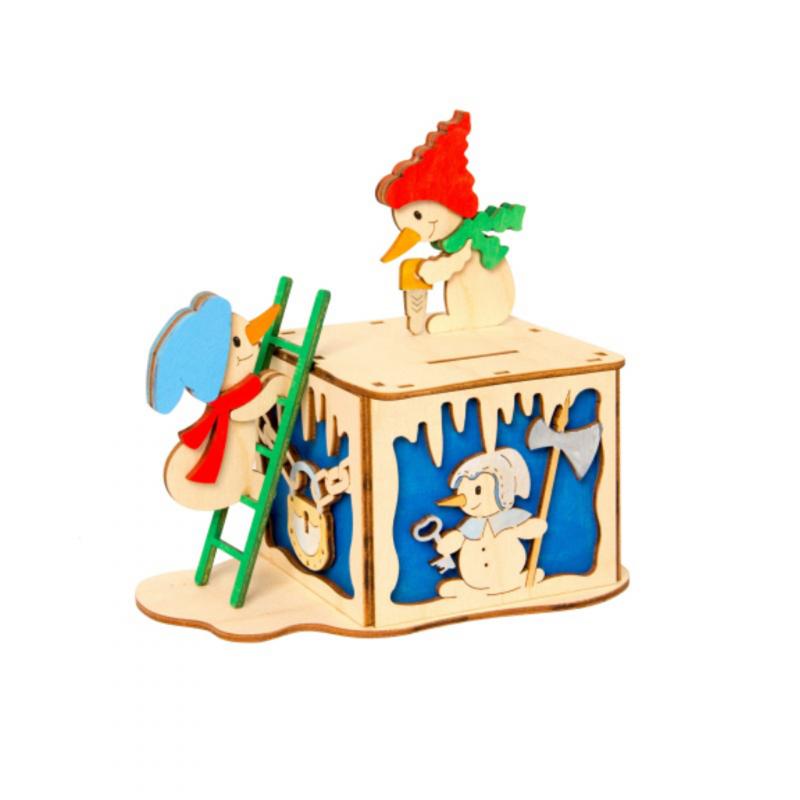 Bastelset Spardose Schneemann - Auslaufartikel