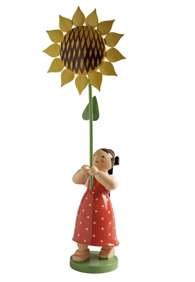 Mädchen mit Sonnenblume