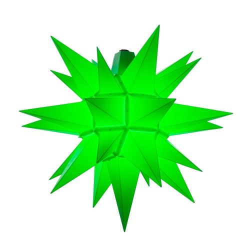 Original Herrnhuter Stern für außen ø ca. 40 cm grün (A4)