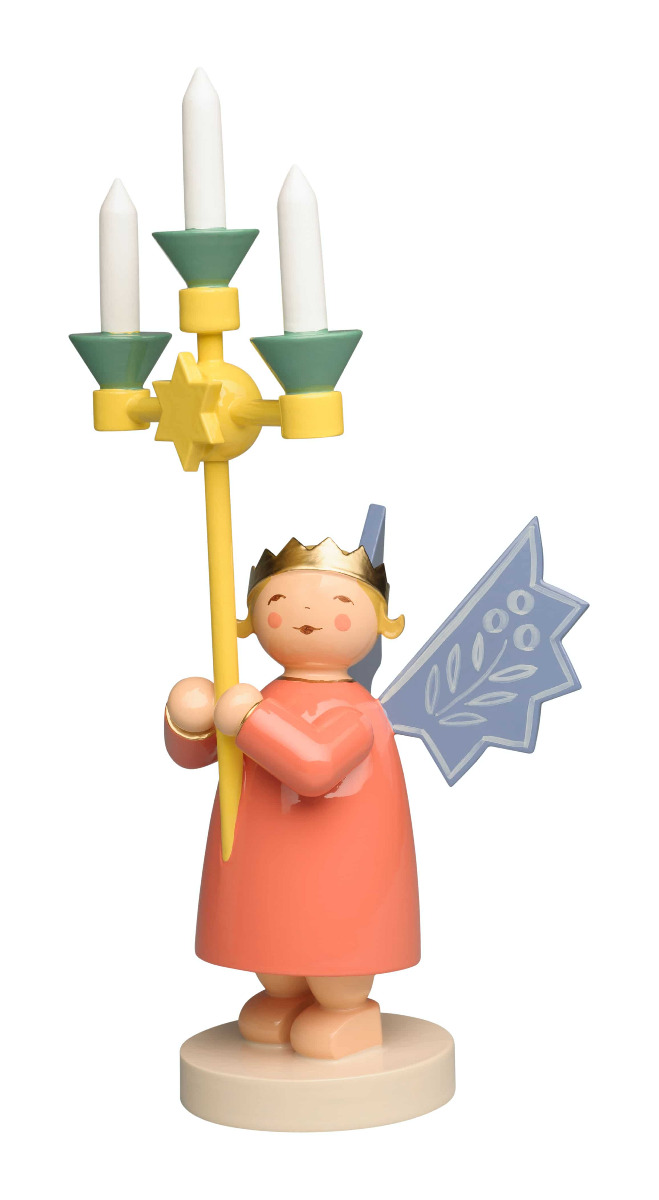 Kronenengel mit Leuchter