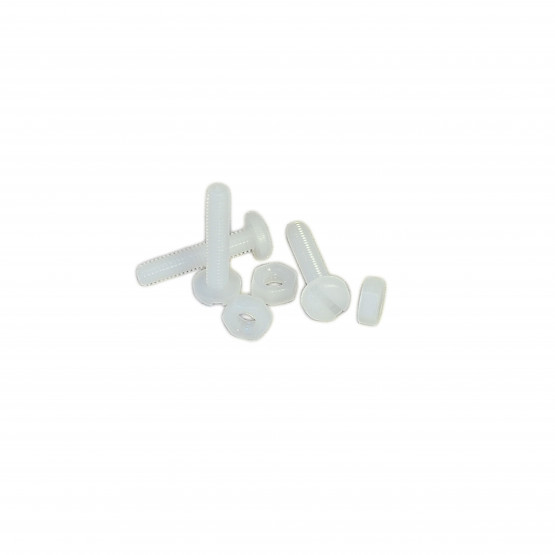 50 Stück Muttern und Schrauben für Herrnhuter Sterne aus Kunststoff 130 cm (A13)