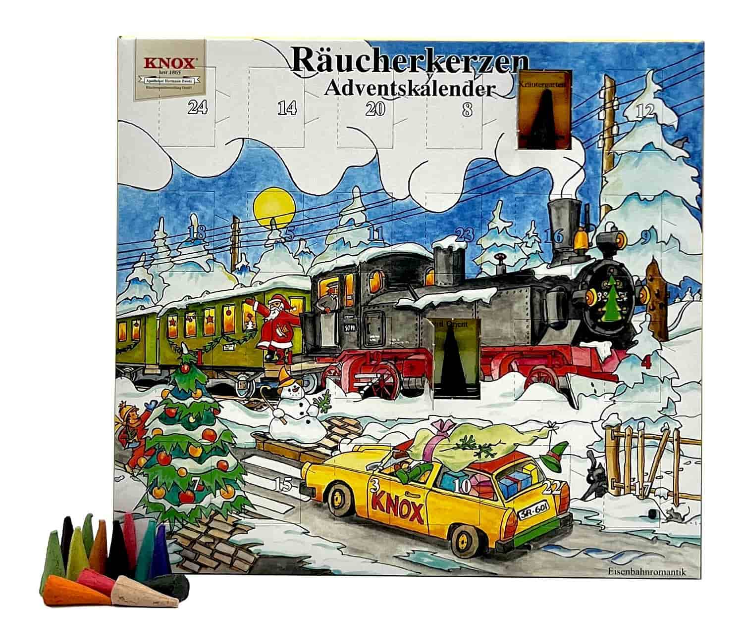 KNOX Räucherkerzen Adventskalender 24 St. / Pkg. Edition 2026