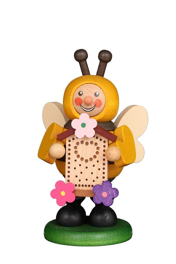 Kleine Helden - Biene mit Insektenhaus