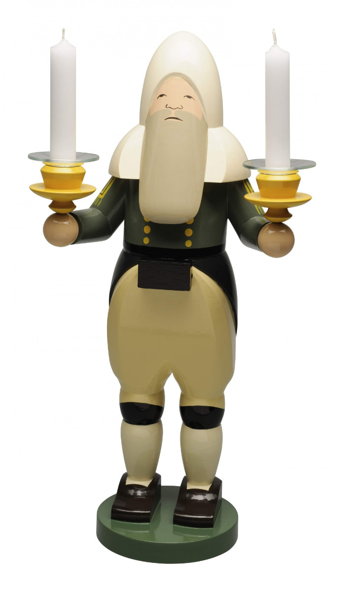 Bergmann mit Lichtertüllen, 30 cm