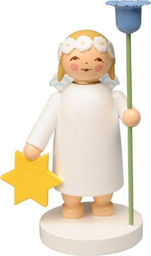 Margeritenengel, mittelgroß, mit Blume