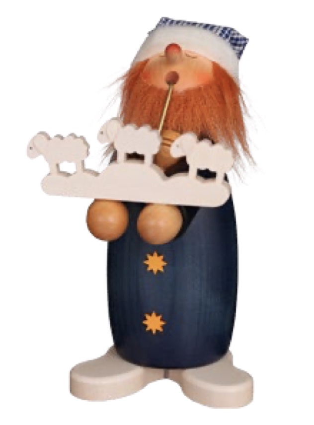 Räuchermann Schlafmütze Schäfchenzähler - Auslaufartikel