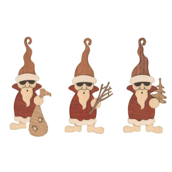 Baumschmuck Nikolaus 6er-Set
