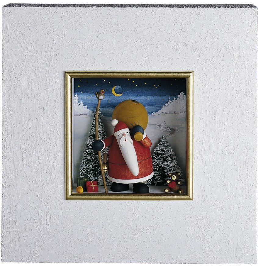 Günter Reichel - Wandbild Weihnachtsmann