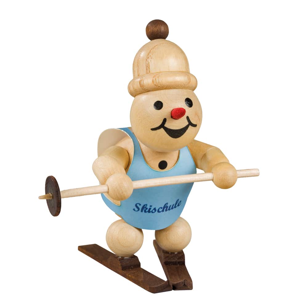 Schneemann Junior Skianfänger Schneepflug