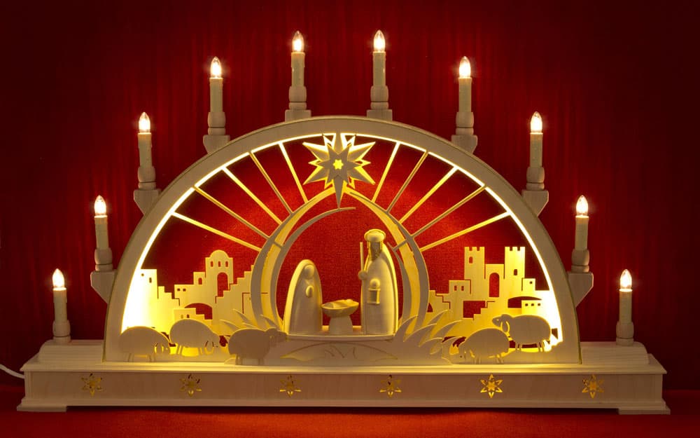 Schwibbogen Christi Geburt