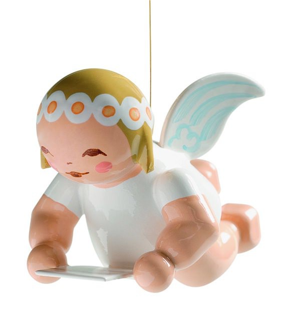 Schwebeengel klein mit Notenblatt