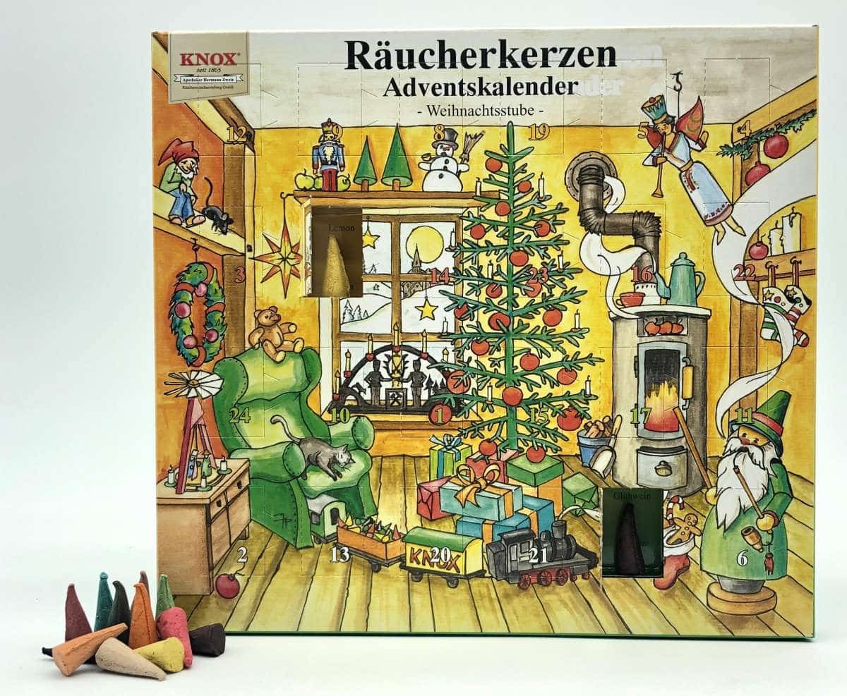KNOX Räucherkerzen Adventskalender 24 St. / Pkg. Edition 2023