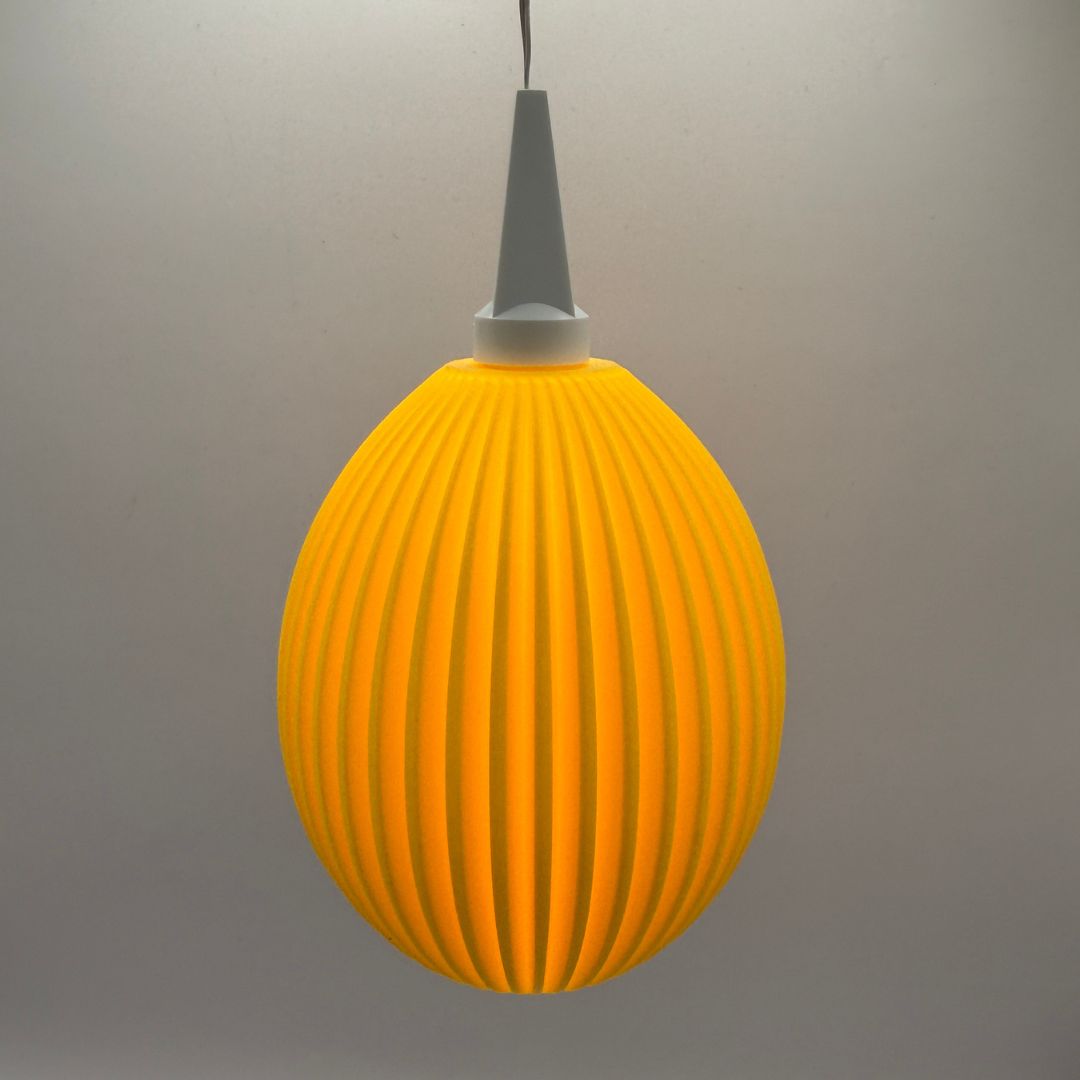 Lampenschirm Osterei - gelb