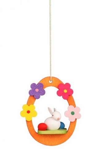 Baumbehang Hase weiß im Ei - Auslaufartikel