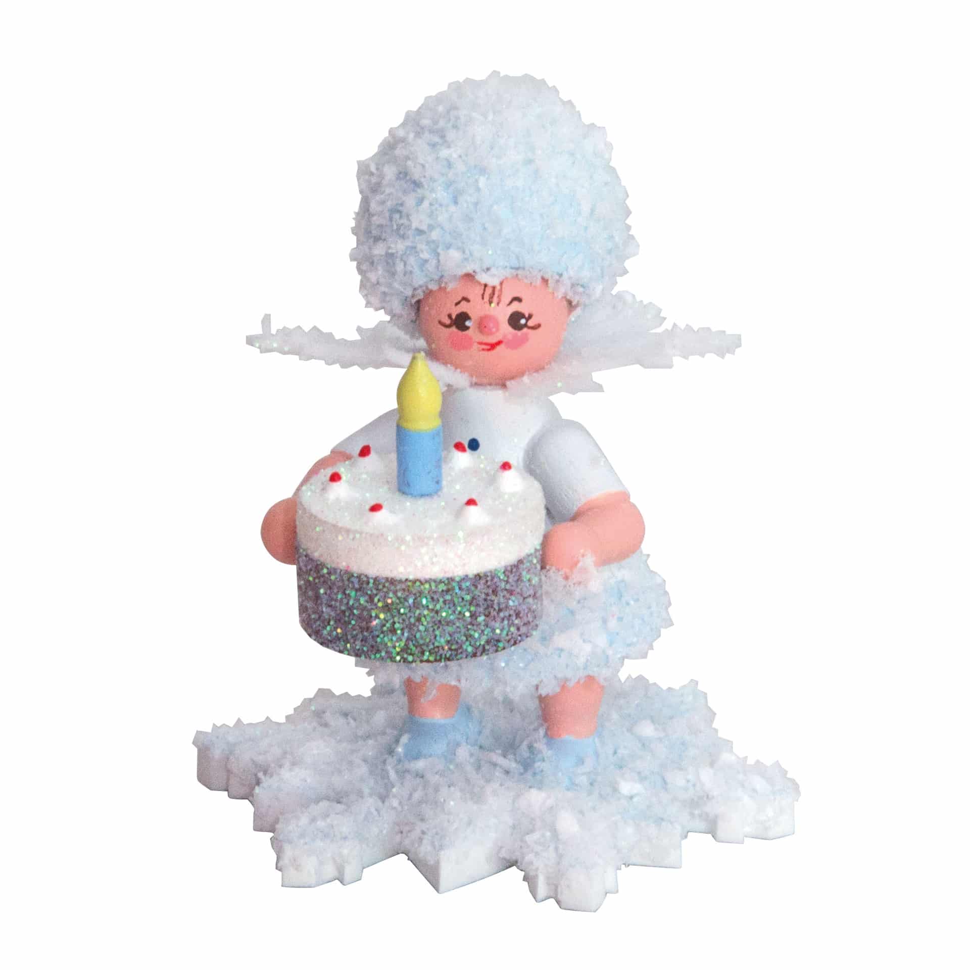 Schneeflöckchen mit Torte