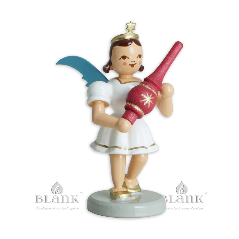 Blank - Kurzrockengel farbig mit Christbaumspitze