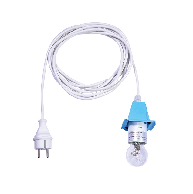 5 m WEIßES Innenkabel für blaue Herrnhuter Sterne aus Kunststoff (A4/A7)