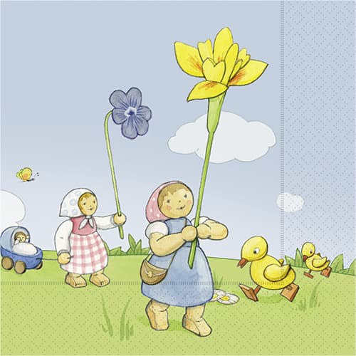 Servietten Gartenfreude