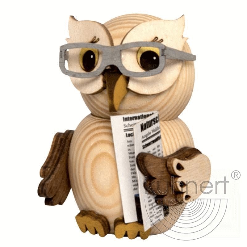 Mini Eule mit Brille