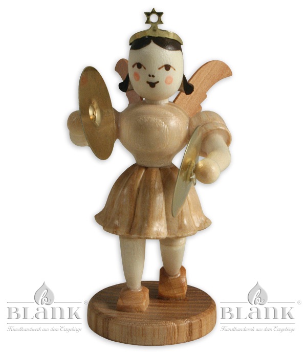 Blank - Schwibbogen mit Engel an der Zither