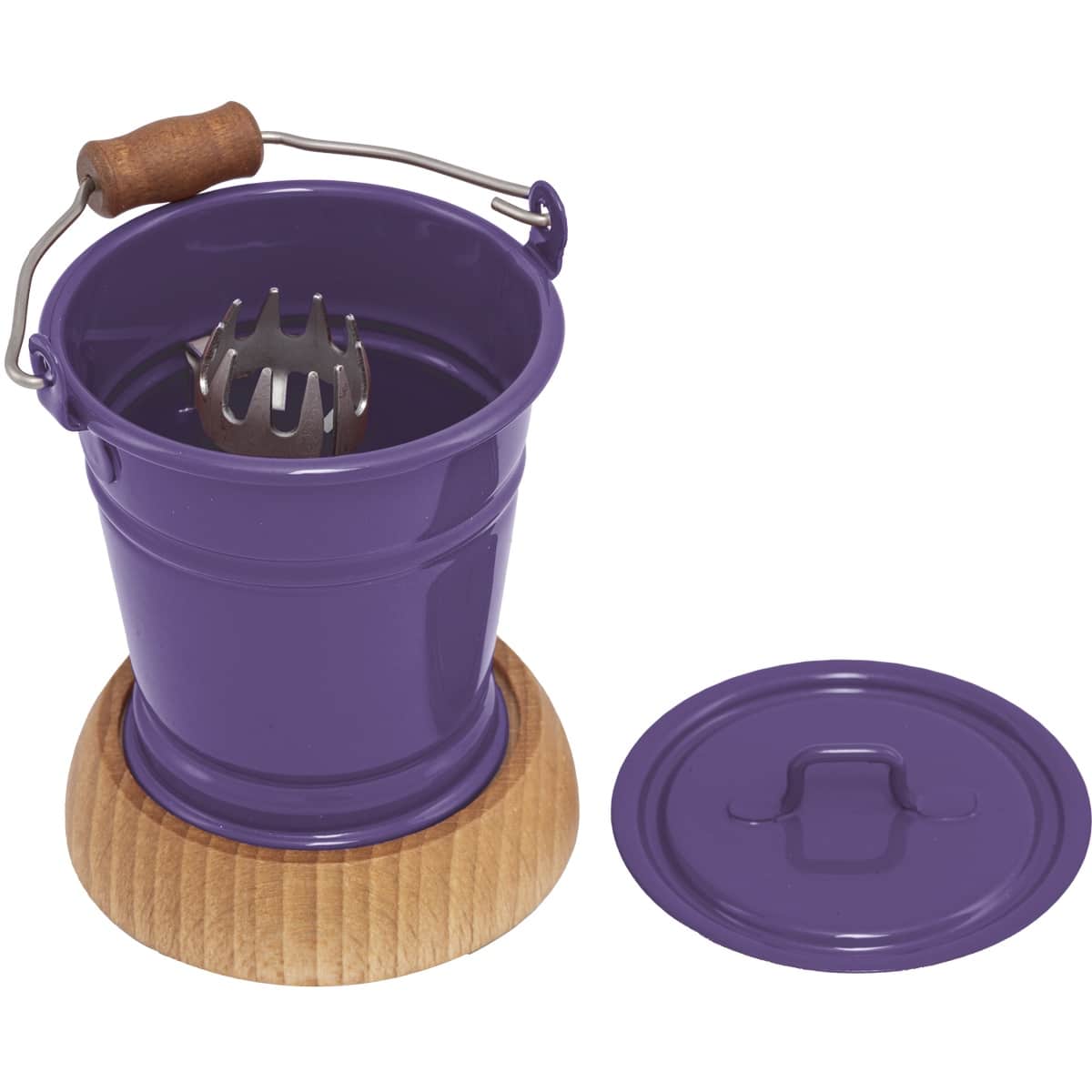 Räuchereimer - Der Puristische - lila