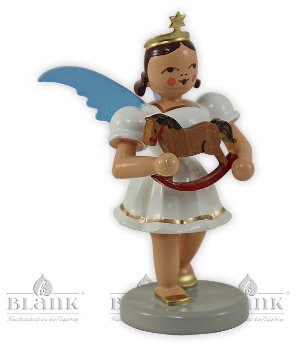 Blank - Kurzrockengel farbig mit Reiterlein - Auslaufartikel