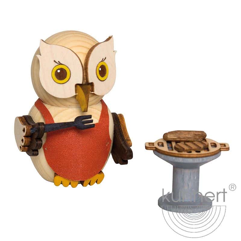 Mini Eule mit Grill