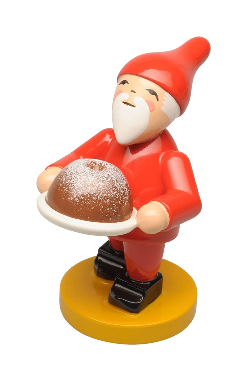 Heinzelmännchen mit Kuchen
